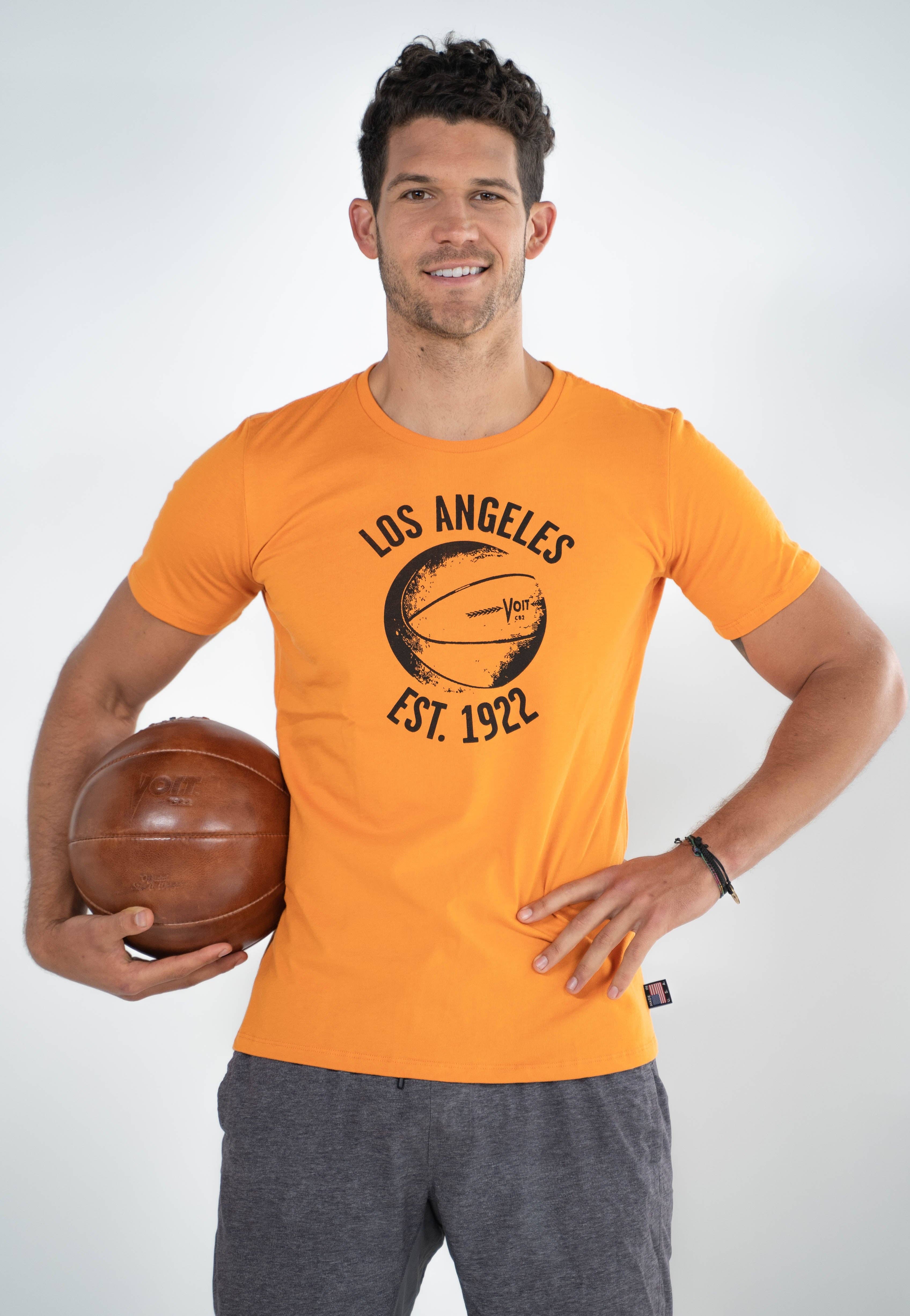 Voit - Wholesale Screen Printed T-Shirt - Men's - Voit, 1922 Legacy Collection, 100% Cotton Vintage Basketball Print T-Shirt (Wholesale)3