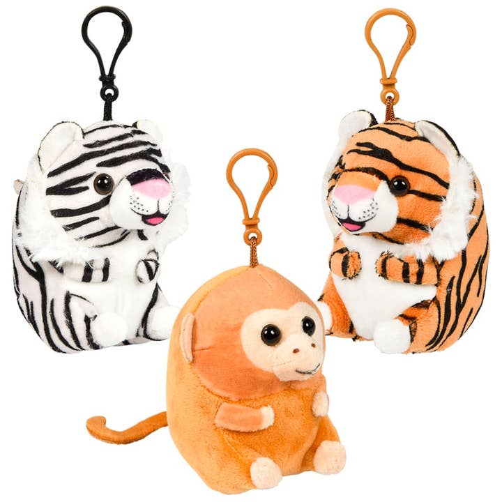 La Luna Bella - Toys - Wholesale Stuffed/Plush Toy - Kids & Baby - 4" 180PC BELLY BUDDY CLIP ASSORTMENT LLB Plush Toys2