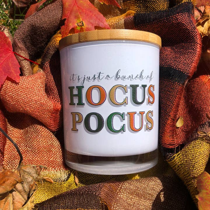 Unplug Soy Candles – Großhandel Kerze im Glas / gefüllte Kerze – Hocus Pocus Herbst Halloween Soja-Kerze