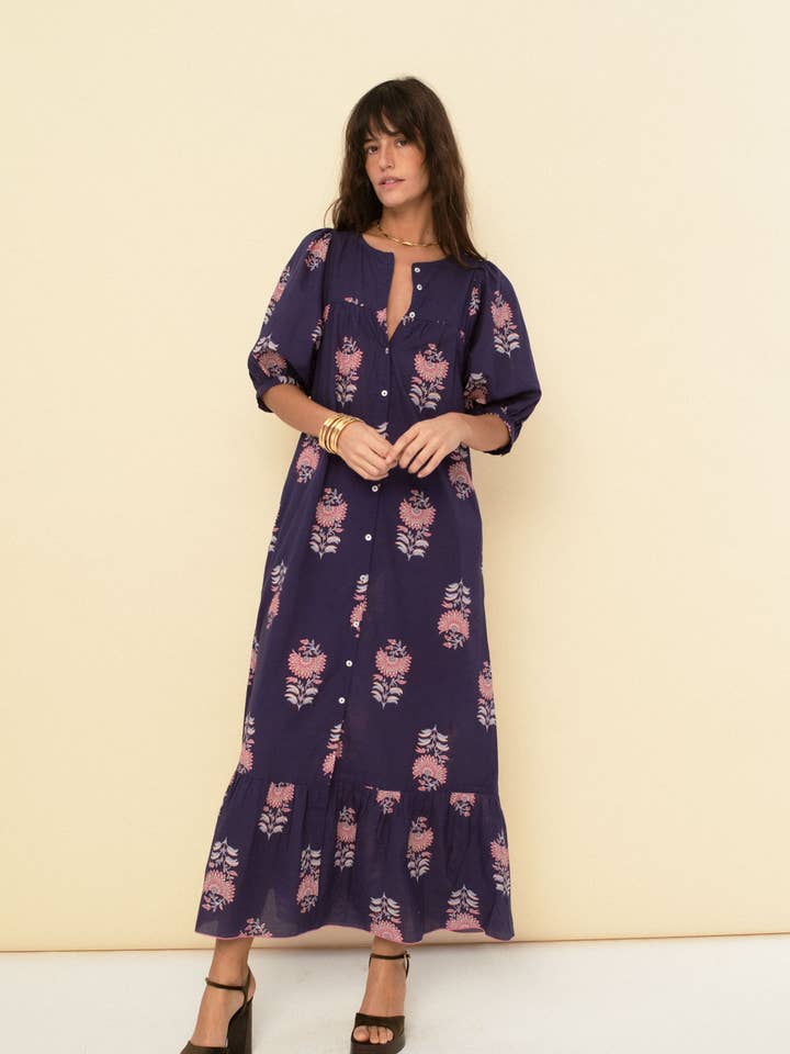 Sonmer Shop USA - Wholesale Dress - Women's - Sofia dress blue