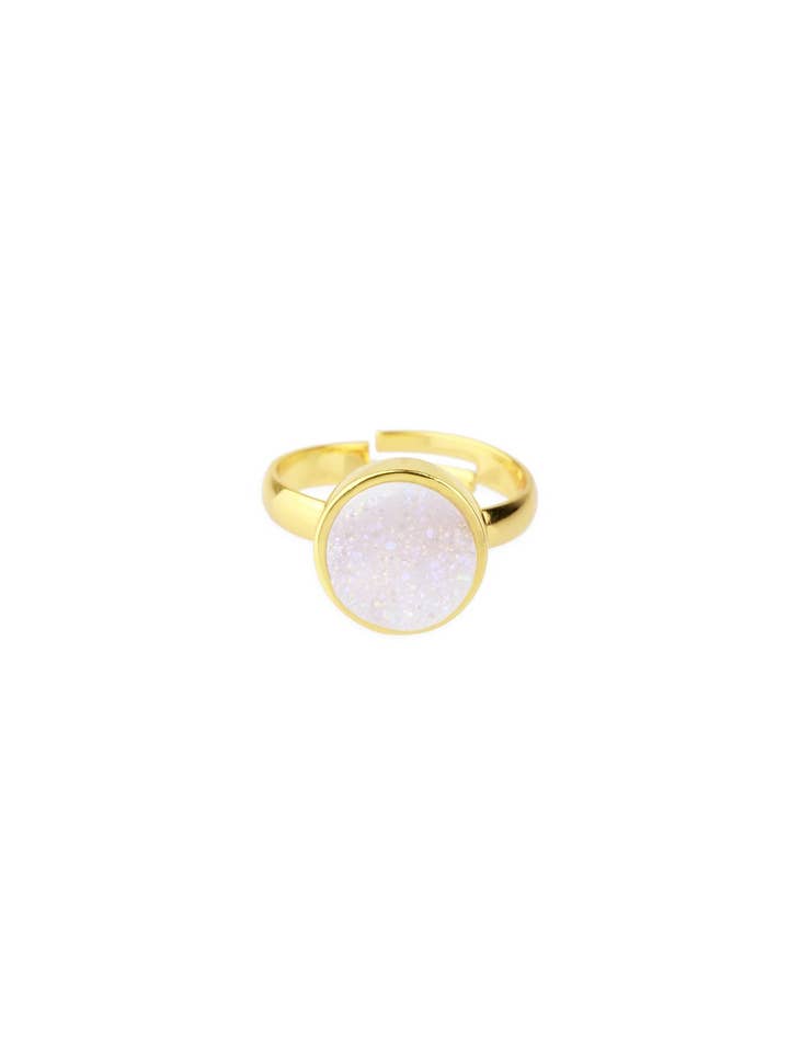 Anel Druzy redondo por atacado de SAACHI