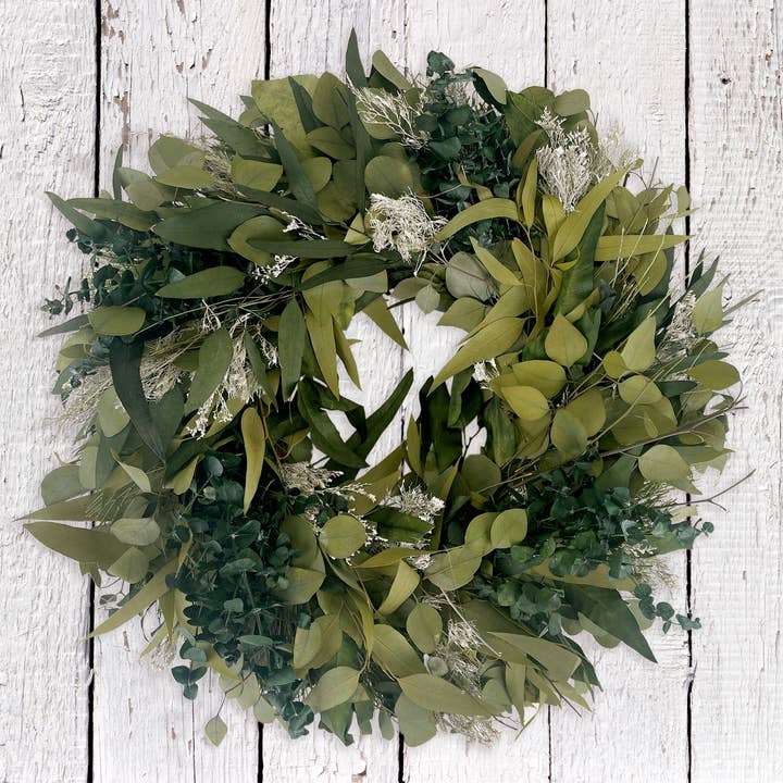 Andaluca - Wholesale Wreath - Bungalow Eucalyptus Wreath
