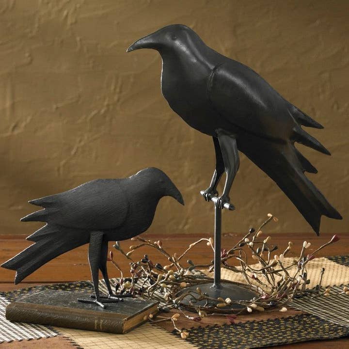 Park Designs - Wholesale Decorative Figurine - Iron Crow - 13"H