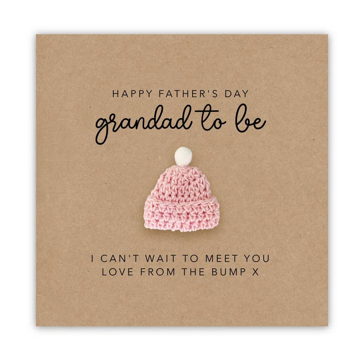 Grandad To Be Father's Day Card, For My Grandad card for wholesale by Fifi's Handcrafted