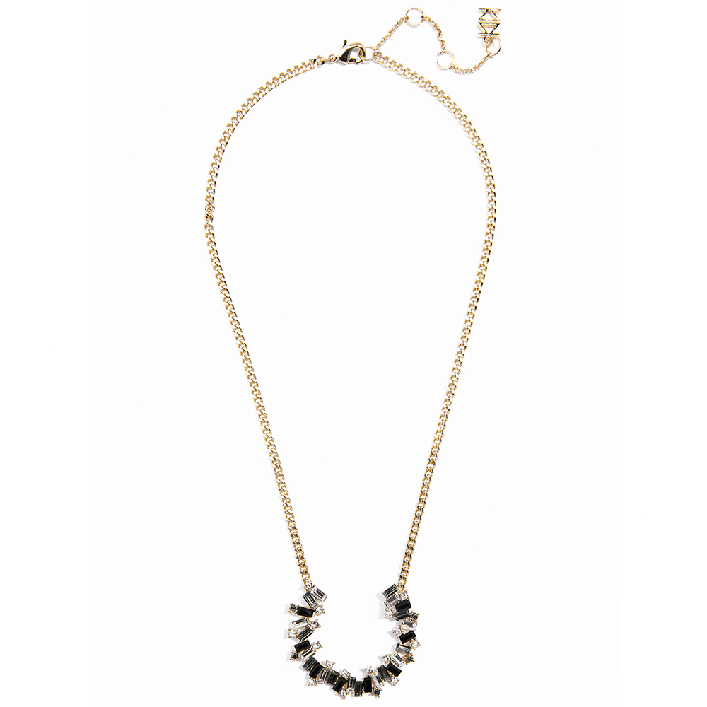 ZENZII Jewelry - Vendita all'ingrosso Collana con ciondolo/pendaglio - Collana con ciondolo decorato con cristalli colorati.1