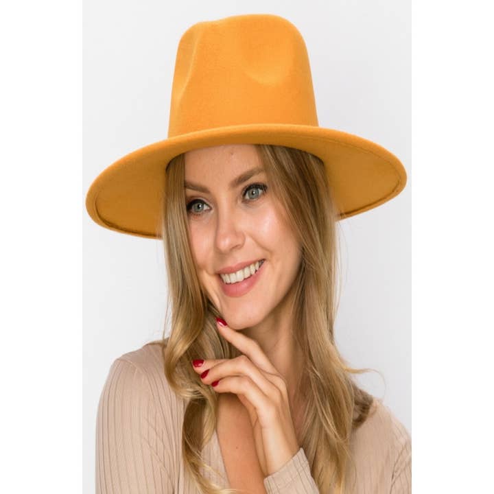 Queens INC - Wholesale Fedora - Women's - The Vegan Felt Rancher Hat – Now in 25+ Colors!