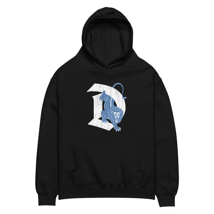 Hoodie Oversize Détroit D pour la vente par Homeward Supply Co