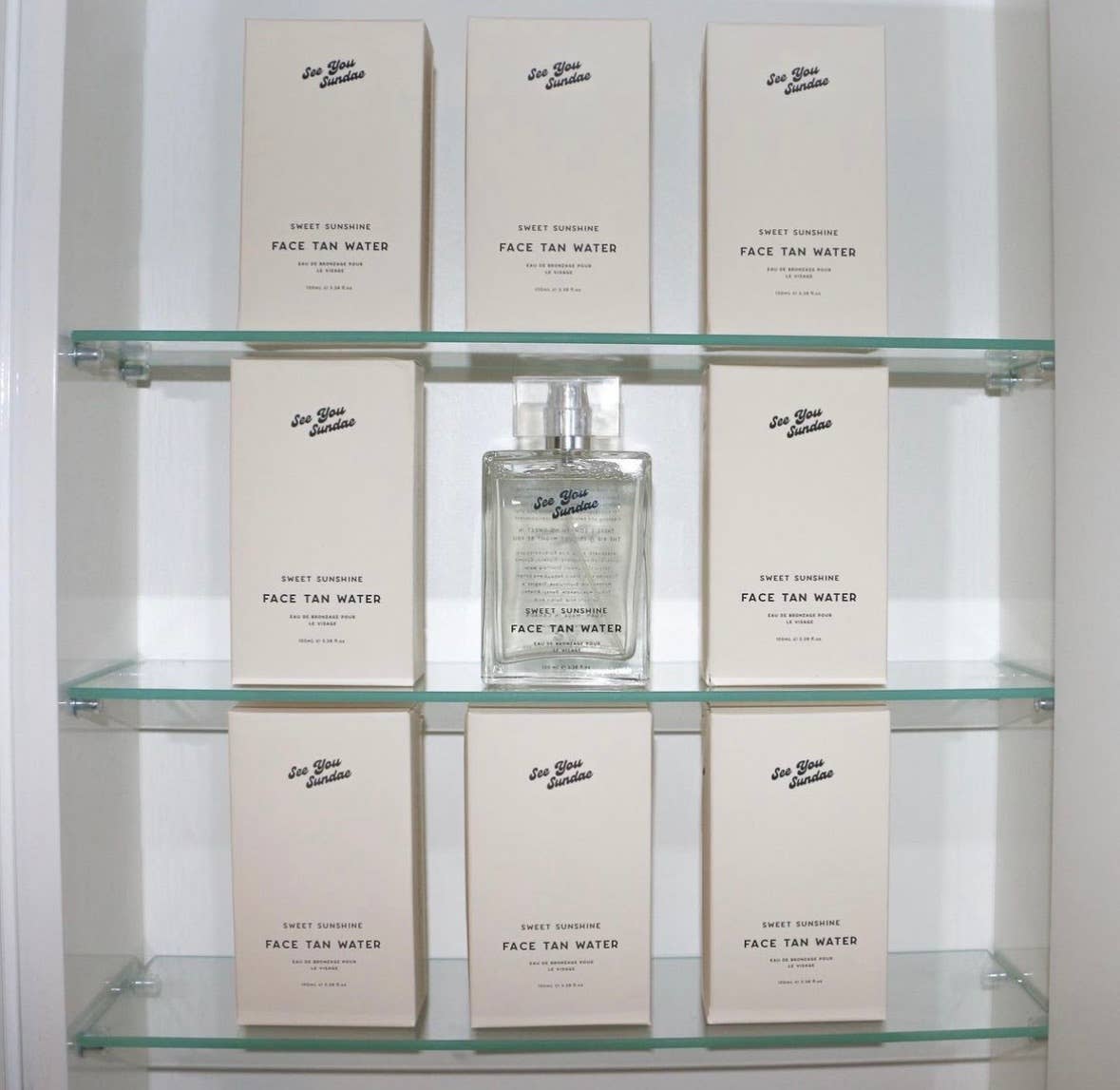 See You Sundae - Vendita all'ingrosso Autoabbronzanti - Clean Face Tan Water - Acqua abbronzante viso senza bronzer1