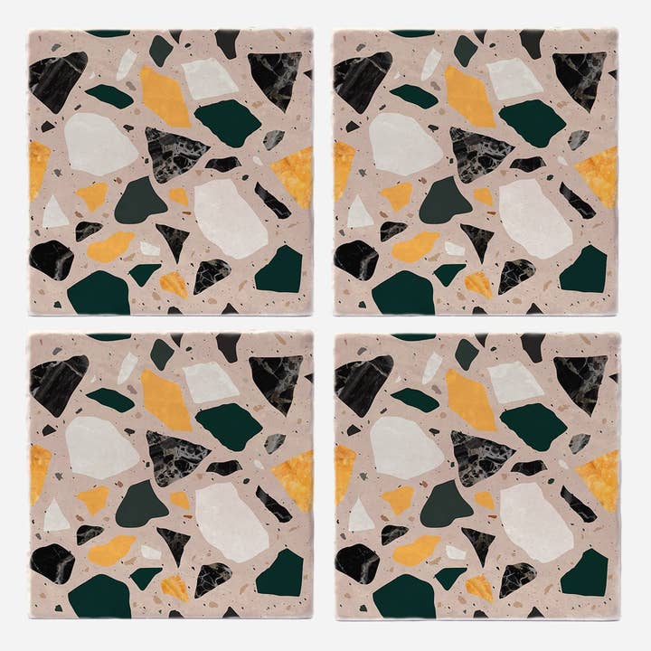 Versatile Coasters Canada - Wholesale Coasters - Due Terazzo Coasters1
