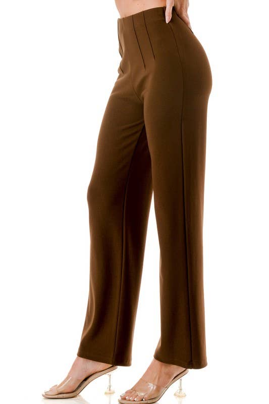 MIO WHOLESALE - Vendita all'ingrosso Pantalone - Donna - Pantaloni eleganti con pieghe – a gamba larga, vestibilità sartoriale8