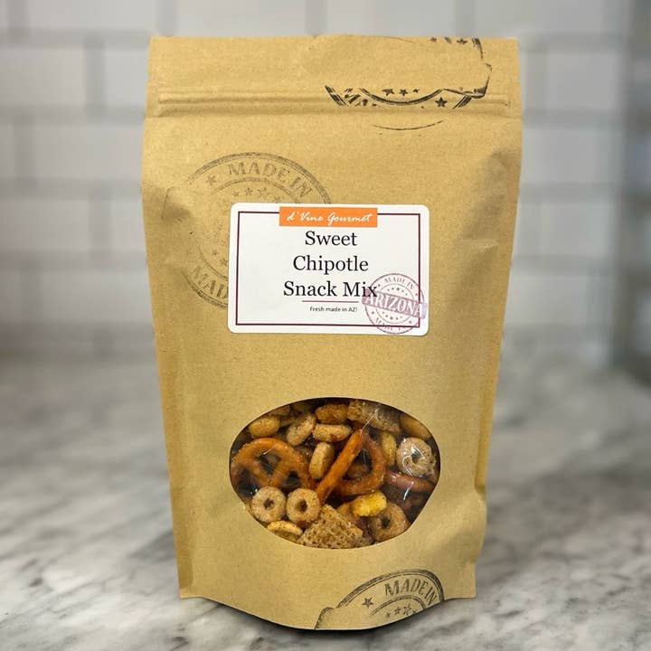 Sweet Chipotle Snack Mix 6oz for wholesale by d'Vine Gourmet