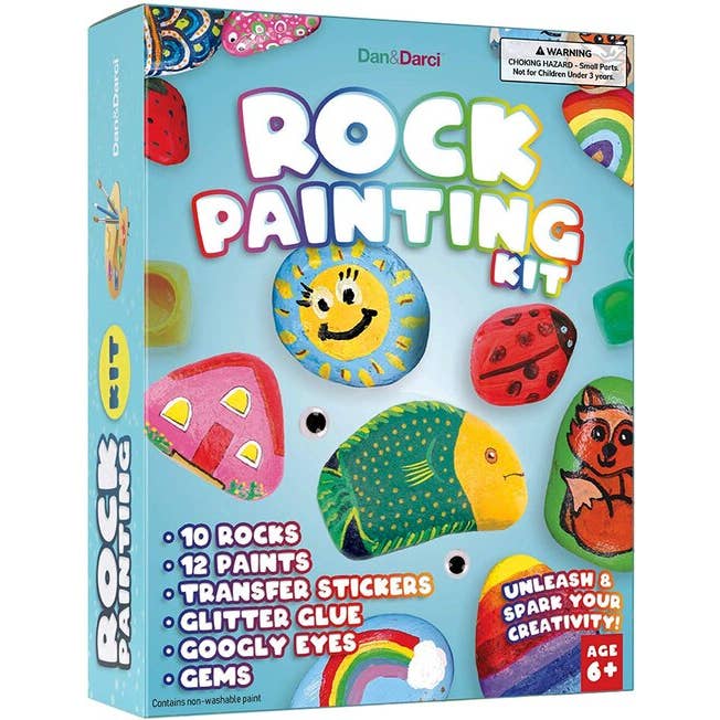 Dan&Darci – wholesale DIY craft kit – Child – Rock Painting Kit