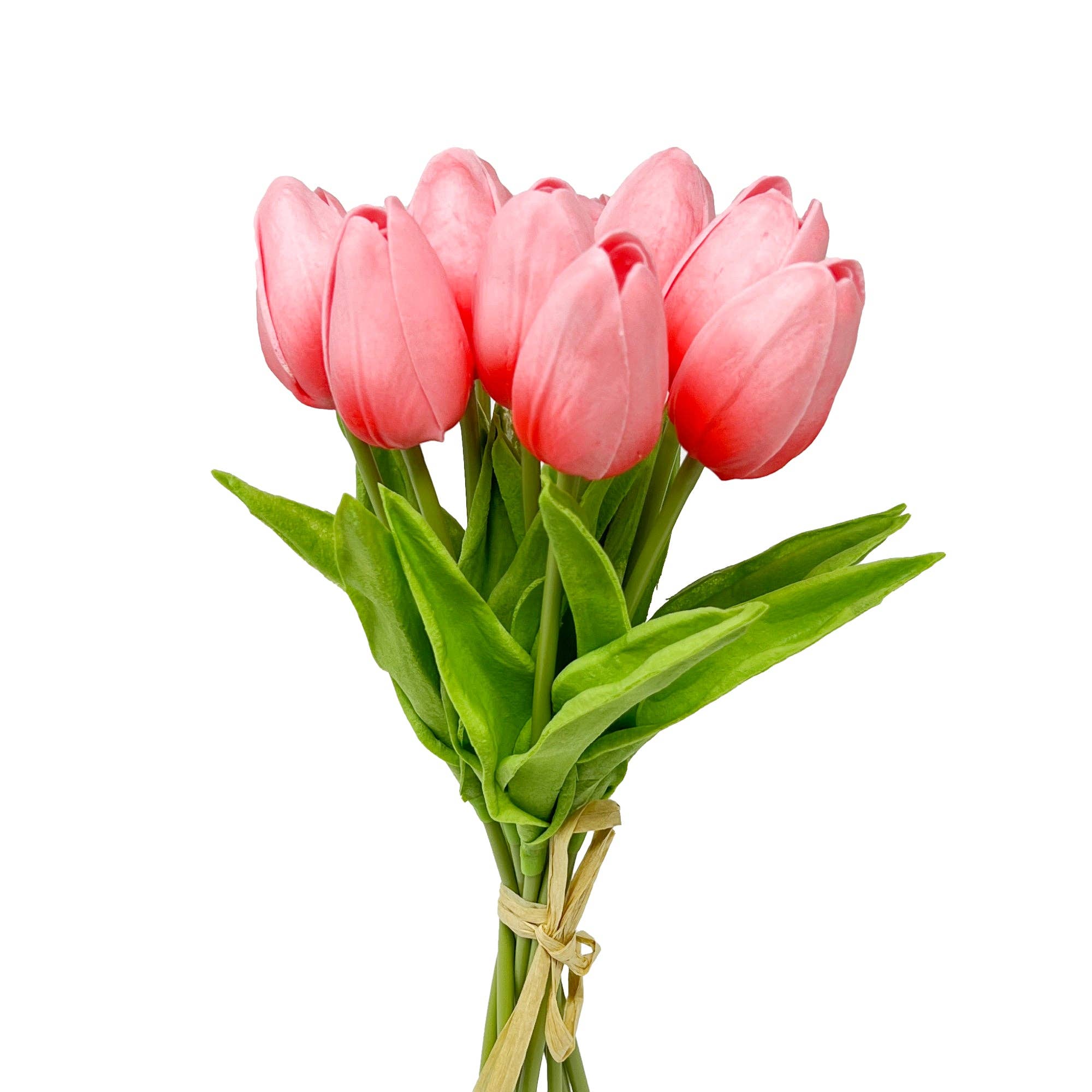 Sun Decorer - Wholesale Artificial Flowers - Artificial Real Touch Tulip Stems (Bunch of 10)7