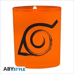 ABYstyle - Wholesale Candle Holder - Naruto Shippuden Konoha Candle Measures 3.1"x3.5"4