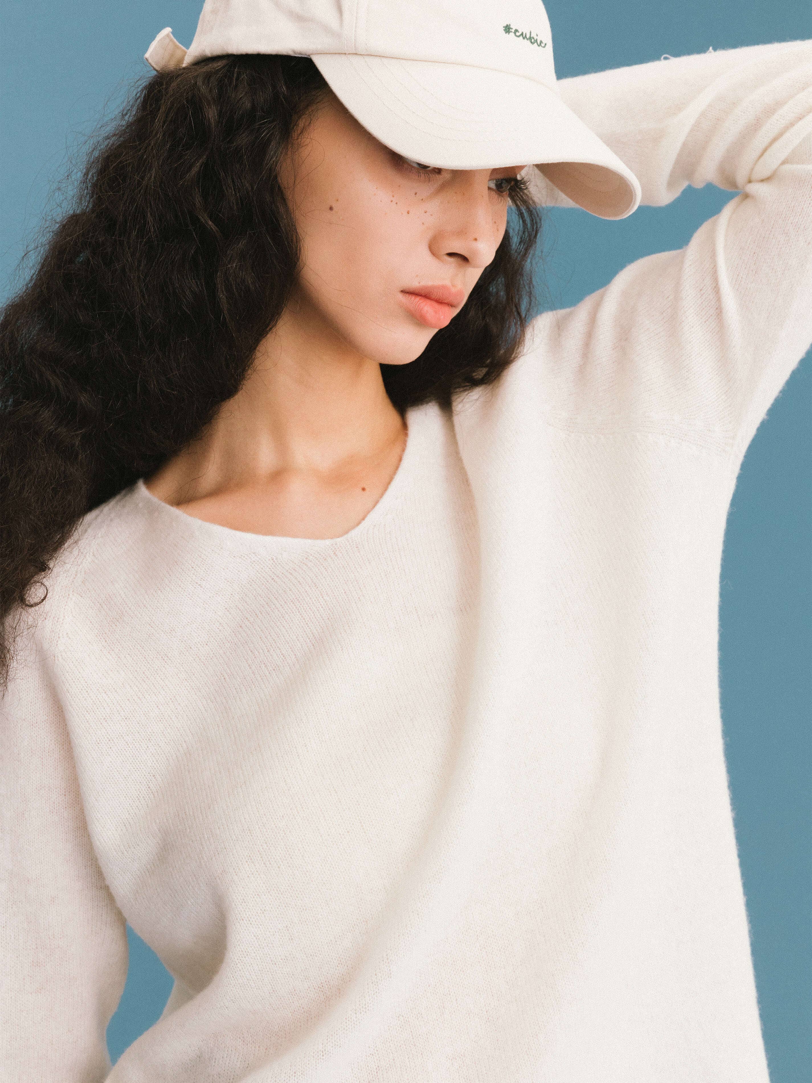 CUBIC - Wholesale Knit Sweater - Women's - ONE BY CUBIC Boxy 100% Sheep Wool Knitwear Jumper22