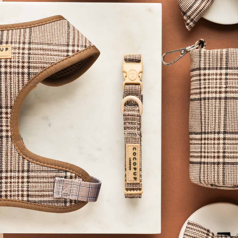 Cocopup London - Wholesale Pet Collar - Dog - Pup Plaid Collar1