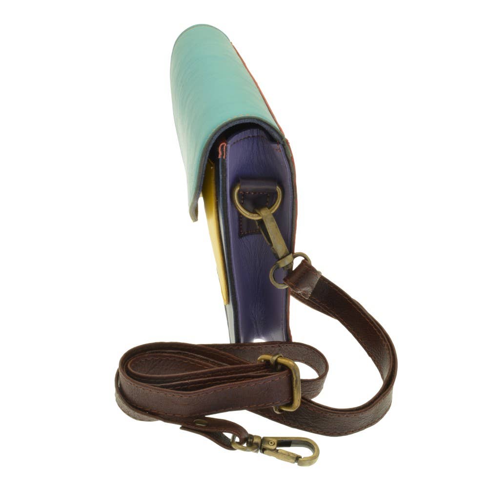 Miss Milly Limited - Wholesale Shoulder Bag - Women's - Kiara Plain Recycled Leather Handbag3