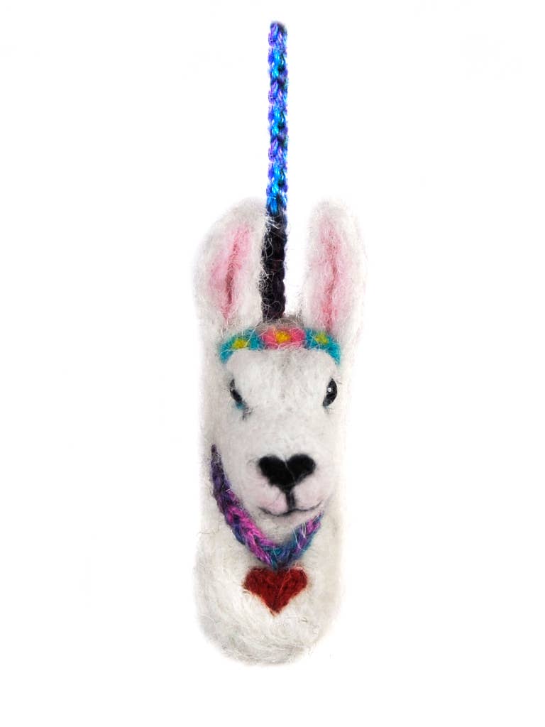 Lanart Alpaca - Wholesale Purse/Bag Accessory - Women's - Llama Keychain - Artisan Hand-Felted Alpaca Charm1