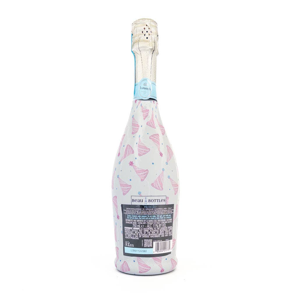 Beau Bottles - Wholesale Wine Gift Bag - Beau Bottles Pastel Birthday Party Hats - Prosecco Collection3