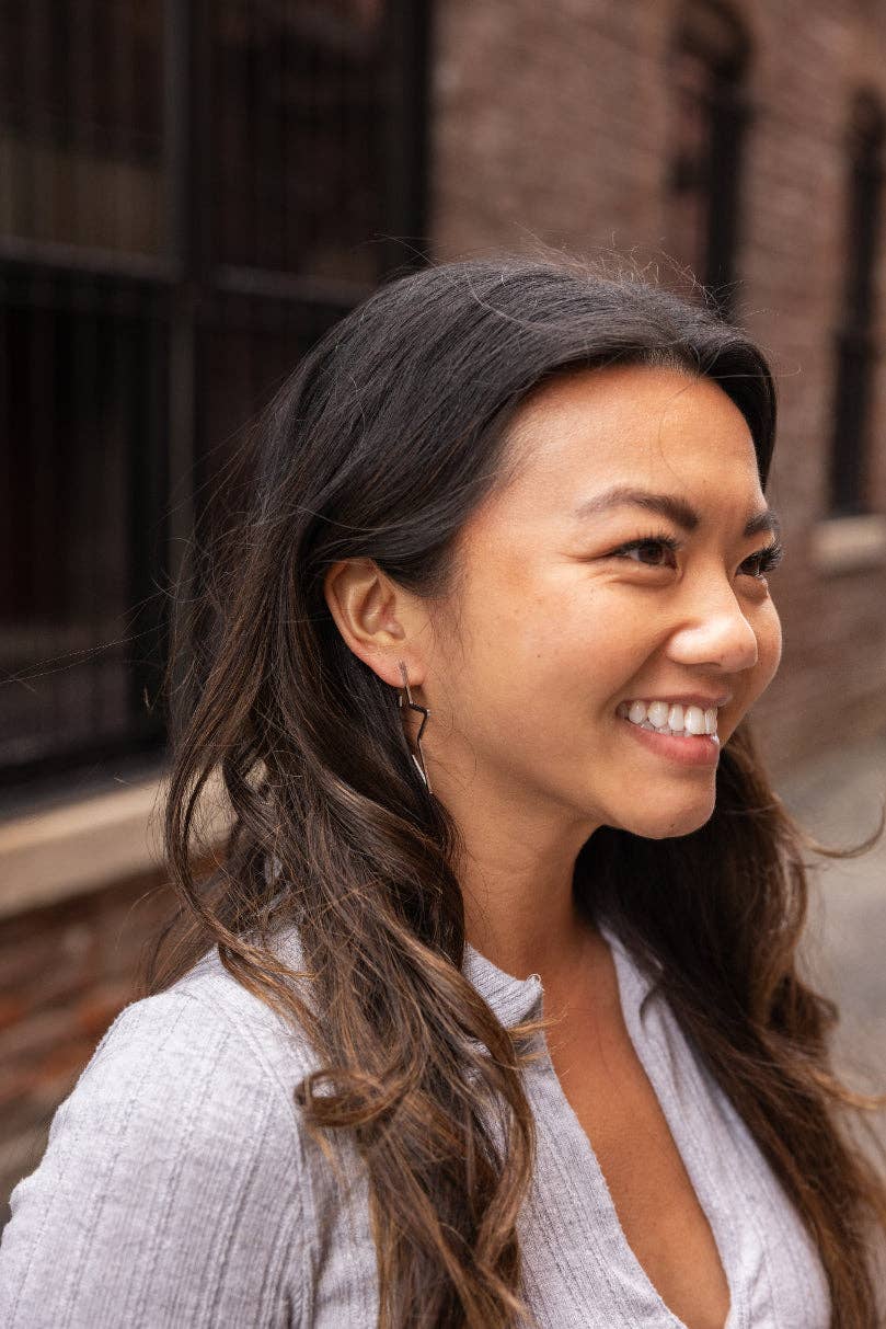 Spiffy & Splendid - Wholesale Hoop Earrings - Luxe Star Hoops - Silver // Jewelry, Earrings1