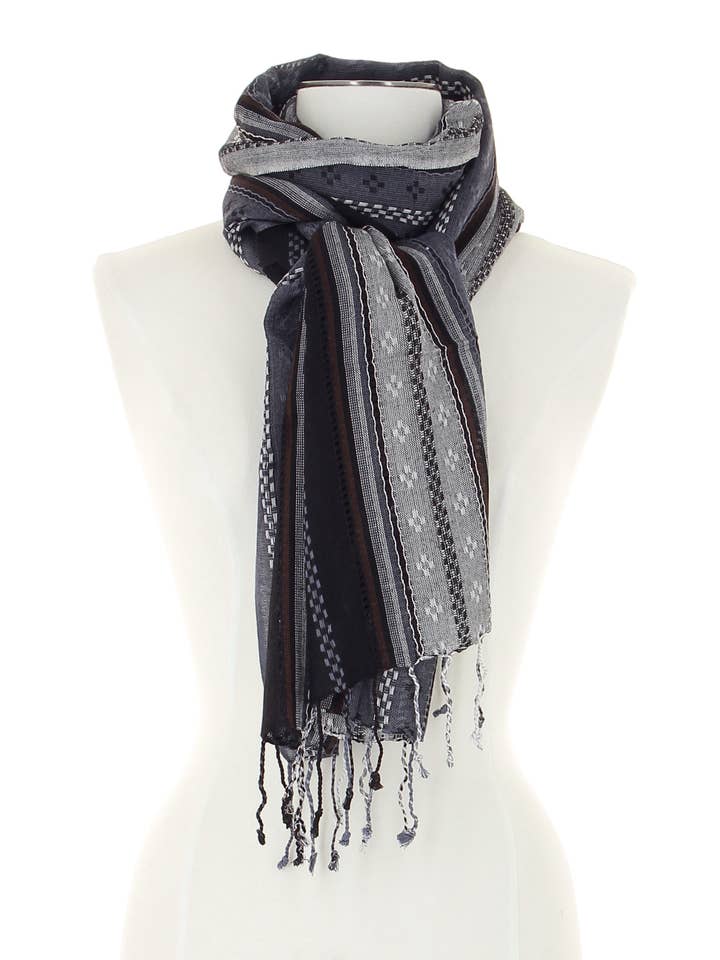 BAYADERE SCARF - 100% VISCOSE for wholesale by DIWALI PARIS