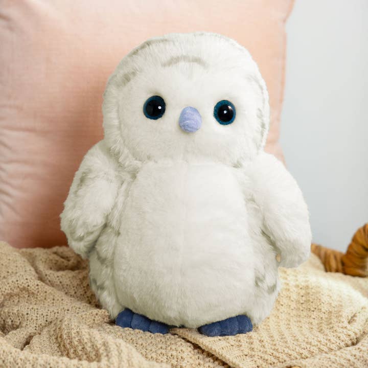 18 In. Oh So Soft Snowy Owl for wholesale by Vermont Teddy Bear