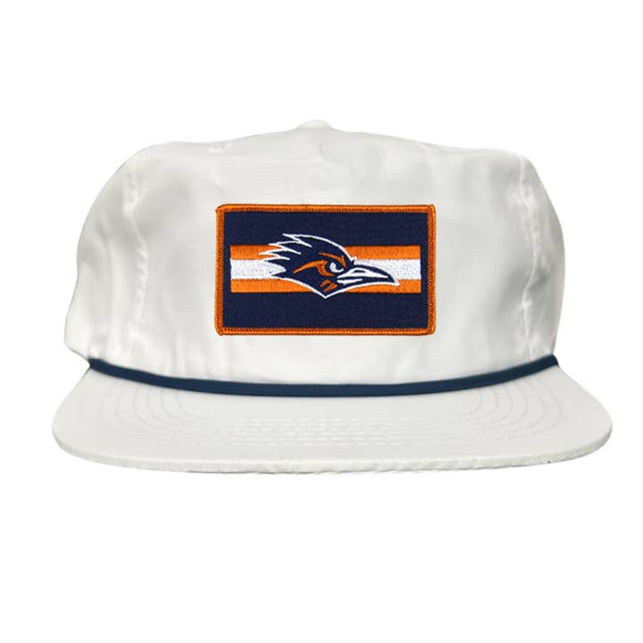 Last Stand Hats, LLC - Wholesale Baseball Cap - Unisex - UTSA Rectangle Stripe Roadrunner / Hats / 153 / UTSA00721