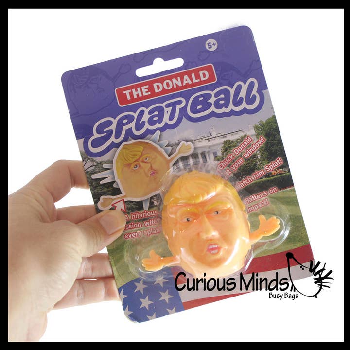 Donald Trump Splat Ball — originelles Spielzeug für den Großhandel von Curious Minds Toys