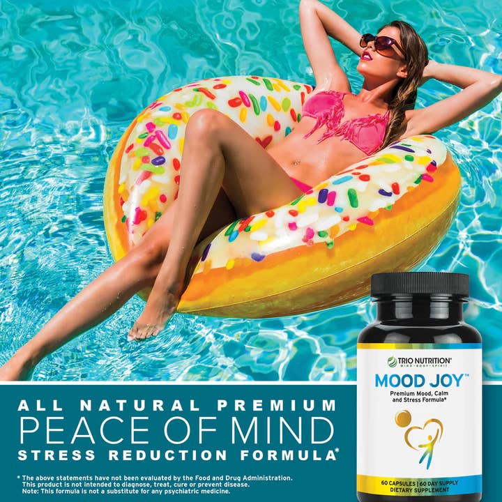 Trio Nutrition - Wholesale Oral Supplement/Vitamin - Happy Positive Mood Pills | Mood Joy