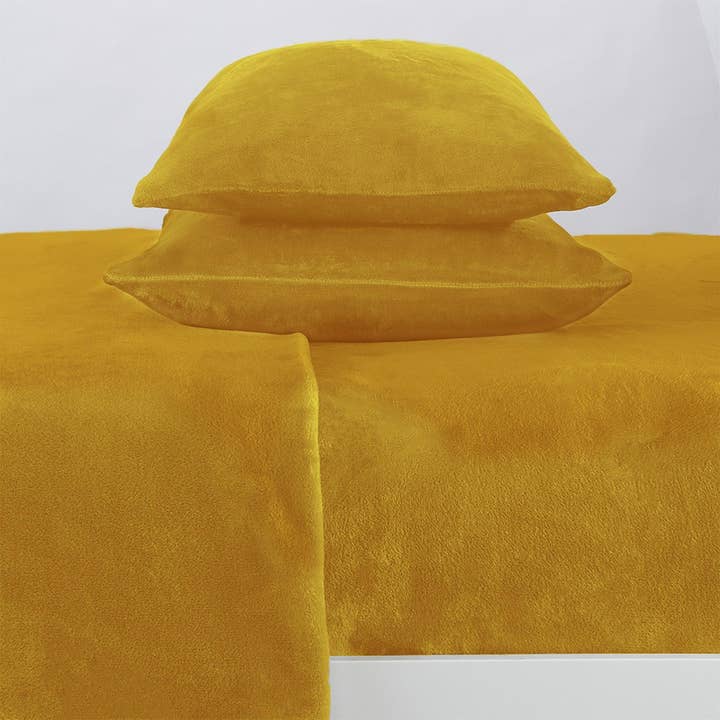 BH Collective - Wholesale Sheet Set - Velvet Plush Sheets - Solid Colors - Velvet Luxe56