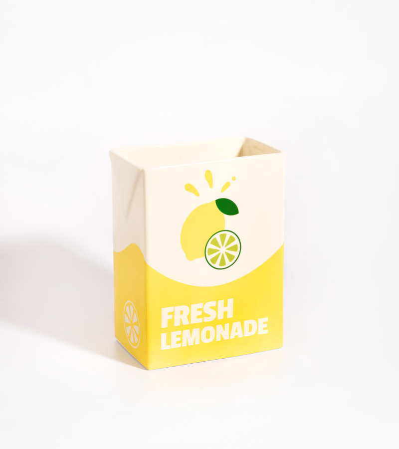 L'expressionist - Wholesale Vase - Lemonade brick vase4