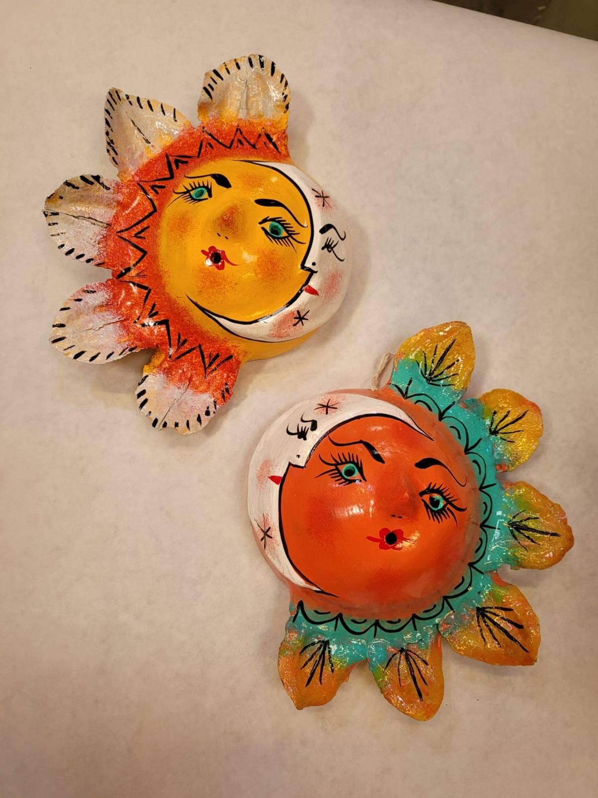 Arara Enterprises - Wholesale Ornament - Coconut Mask, Eclipse Assorted1