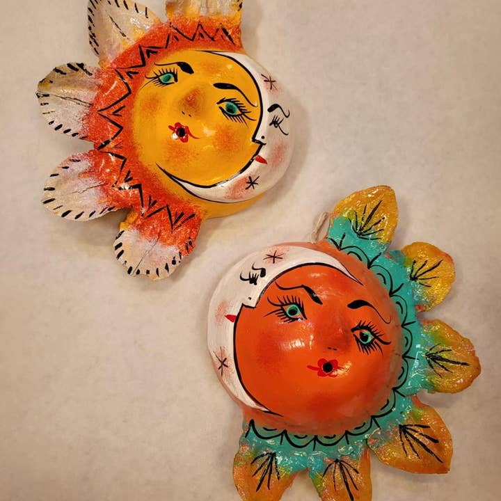 Arara Enterprises - Wholesale Ornament - Coconut Mask, Eclipse Assorted1