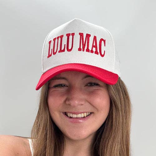 Girlie Girl Originals - Wholesale Baseball Cap - Women's - LM-3014 LULU MAC CAP RED0