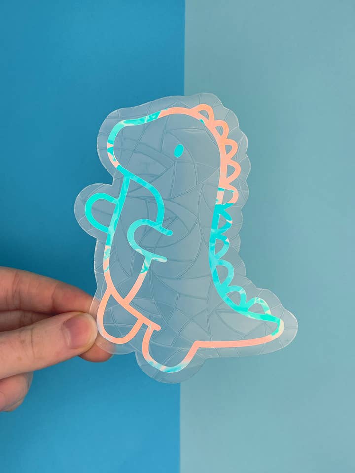 Bert the Dino Suncatcher for wholesale by Poppodopolis