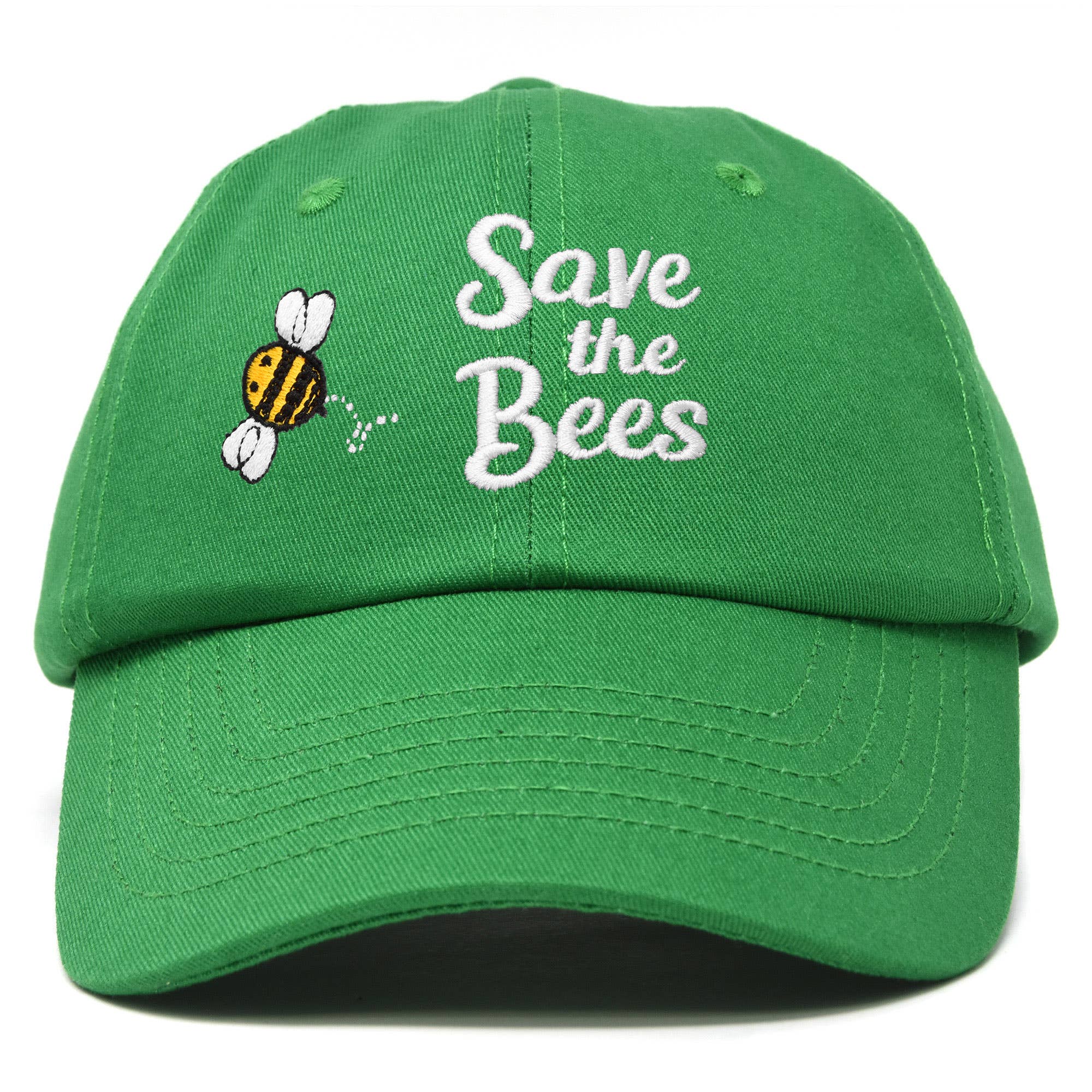Dalix - Wholesale Baseball Cap - Women's - DALIX Save The Bees Baseball Cap Dad Hat Womens Girls20
