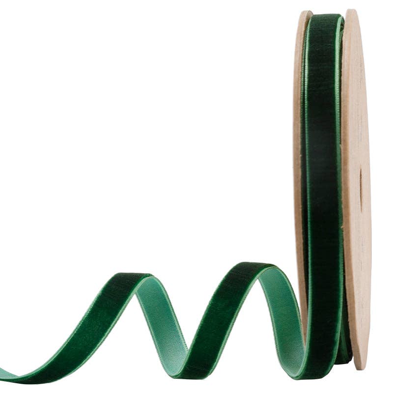 LA Ribbons Wholesale - Venta al por mayor Cintas - Envoltorio de regalos - 17 Colores | Cinta de Terciopelo de 3/8" | Rollo de 10 Yardas14