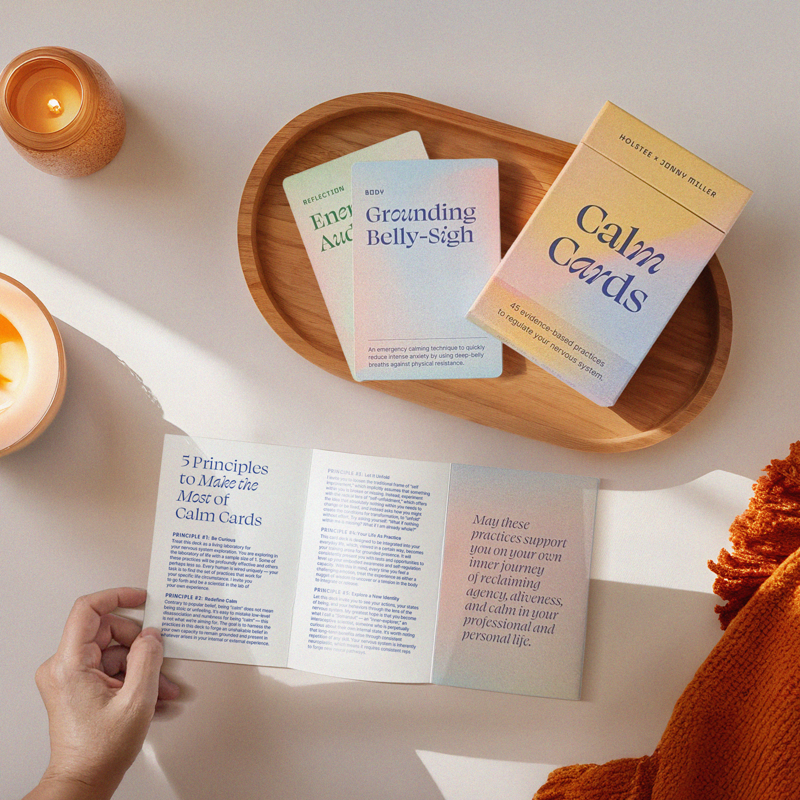 Holstee – Jogo de cartas por atacado – Cartões de calma5