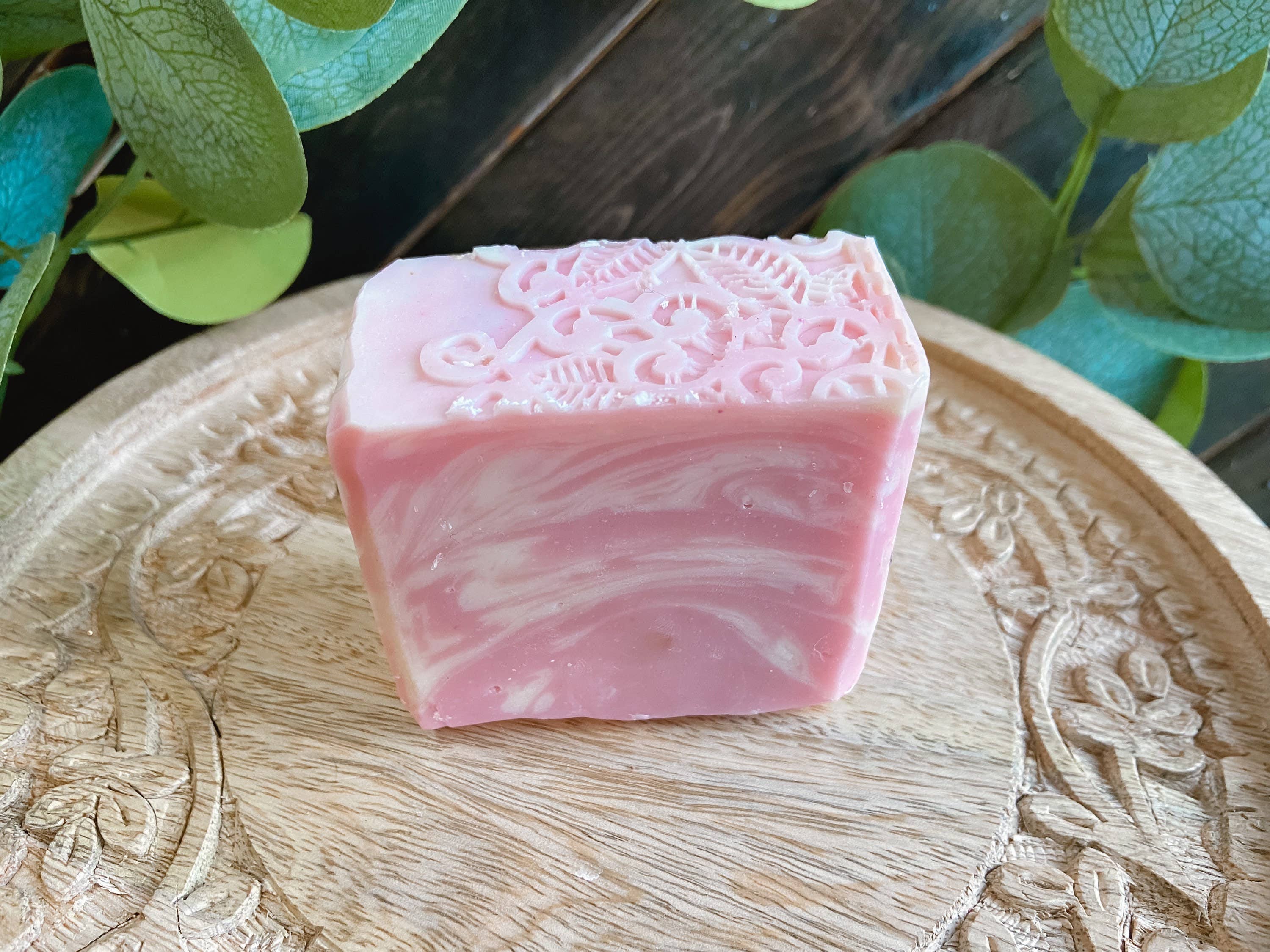 Sacred Lore - Wholesale Bar Soap - Prosecco & Raspberry Soap, Lace Top Soap, Handmade Cold0