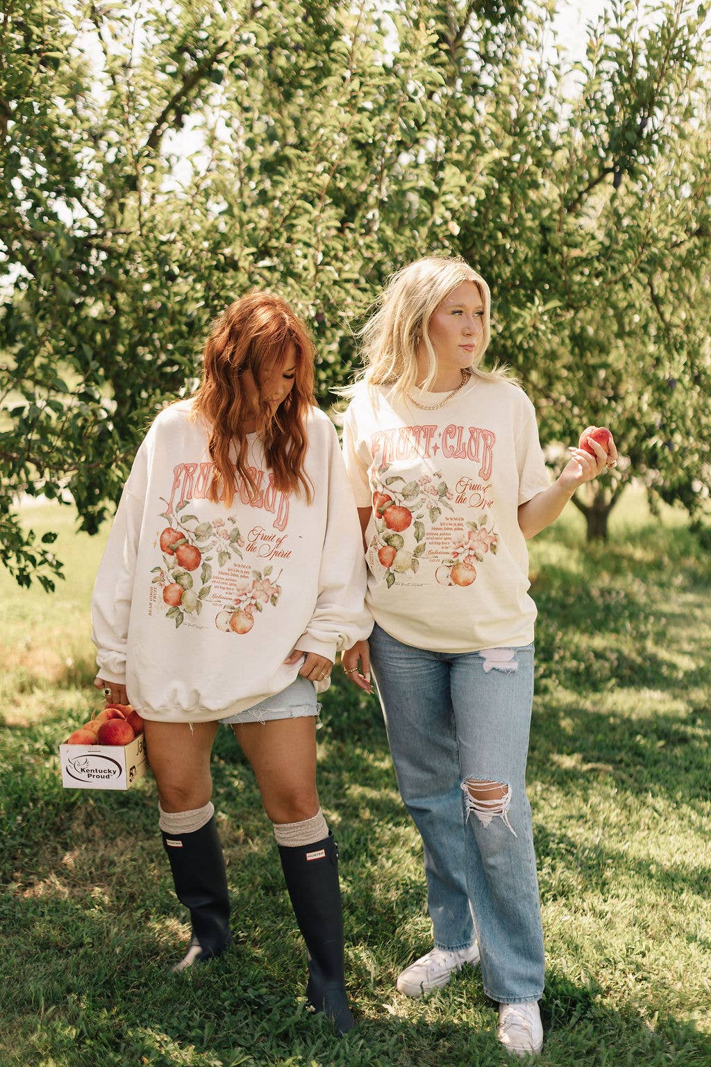 Whitney | Chaudoin Creations - Wholesale Graphic Sweatshirt - Women's - Fruit Club, Fruit of the Spirit Graphic Sweatshirt 1