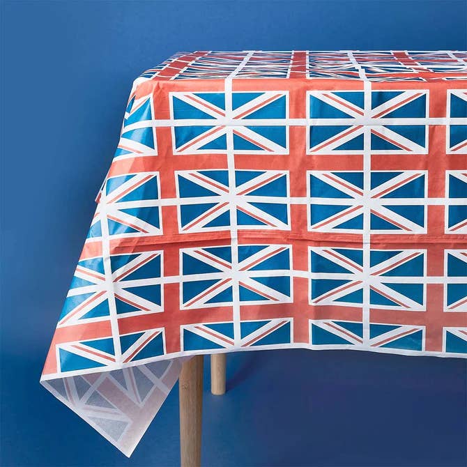 Union Jack Papiertischdecke für den Großhandel von Hootyballoo by Club Green