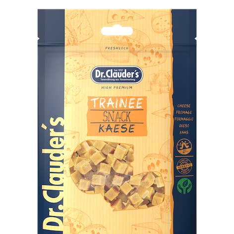 Dr Clauder's Trainee Snacks Cheese 80g for wholesale by Victory Pet Products Ltd