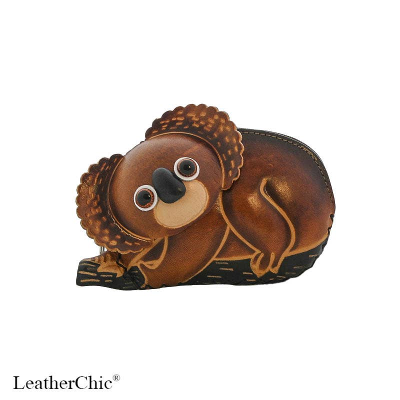 Eagle Crest Industries Inc. - Wholesale Coin Purse - Women's - Large Size Coin Purse-CP 119.3 Koala Bear0