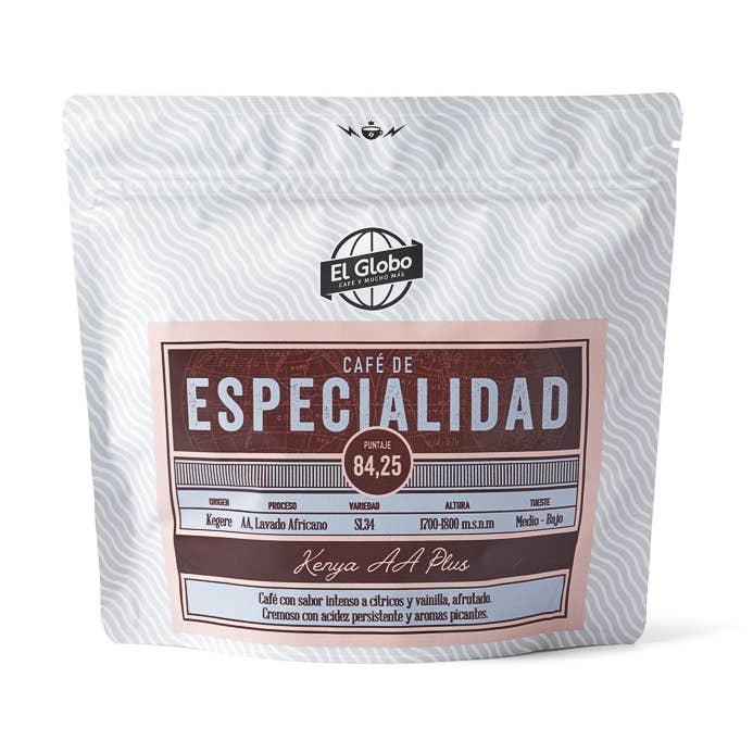CAFÉS EL GLOBO SL - Wholesale Coffee Beans - KENYA AA PLUS SPECIALTY COFFEE 250g1