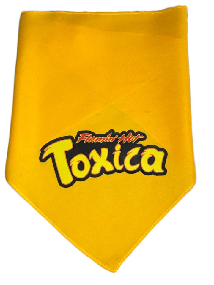 Flamin Hot Toxica Bandana for wholesale by Firulais Co.