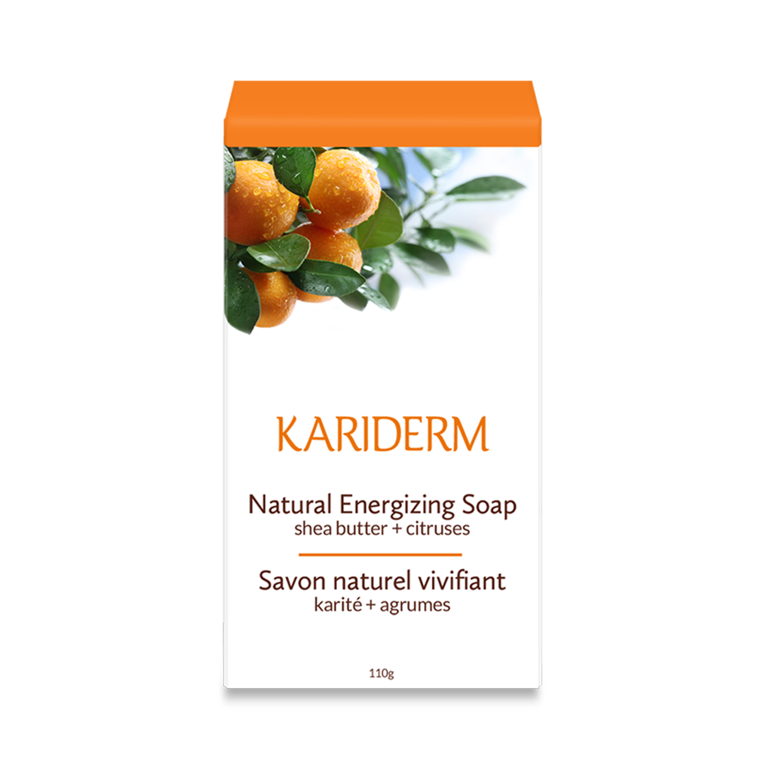 Kariderm - Wholesale Bar Soap - Citrus refreshing soap 110 g0