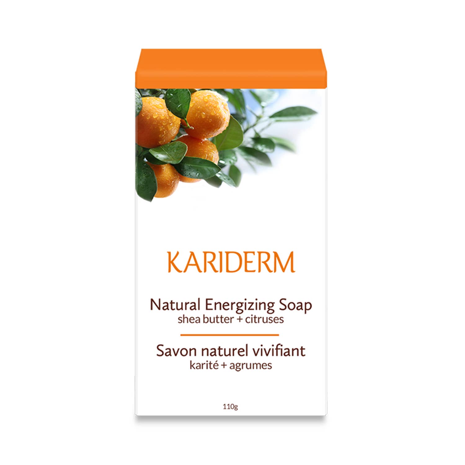 Kariderm - Wholesale Bar Soap - Citrus refreshing soap 110 g