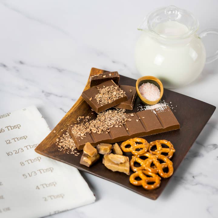 Astor Chocolate Corp. - Wholesale Chocolate Bar - Moodibars HUNGOVER Milk Chocolate Toffee Pretzel SeaSalt bar1