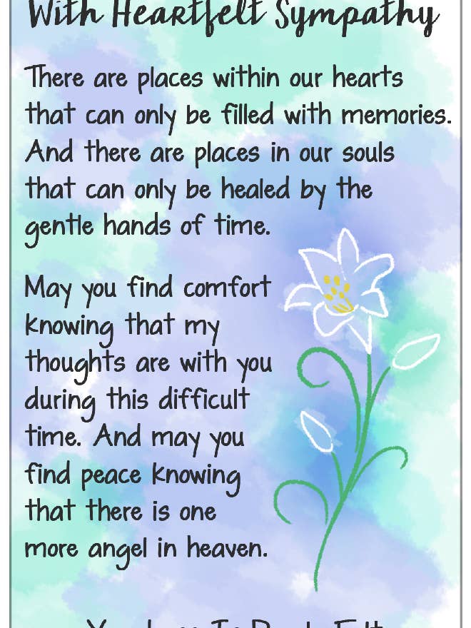 COM SINCERA SIMPATIA por atacado de Blue Mountain Arts