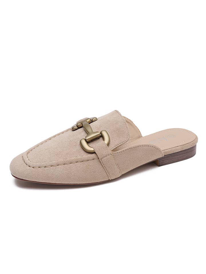 Joia Paris - Wholesale Mules - Women's - Slip-on mule with gold buckle H8-800